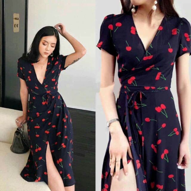 Shopee 2025 wrap dress