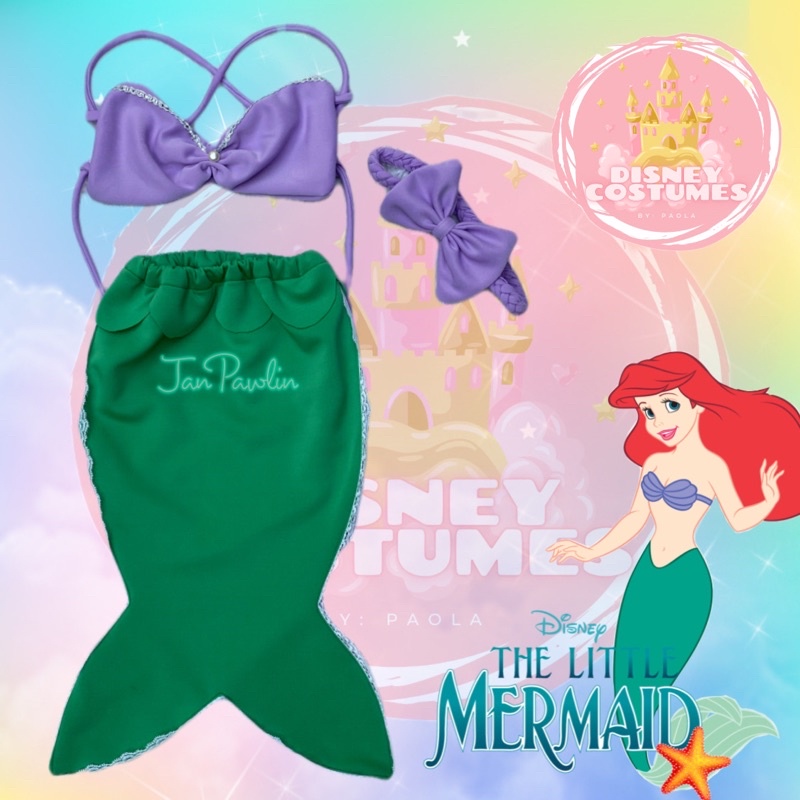 Ariel best sale baby costume