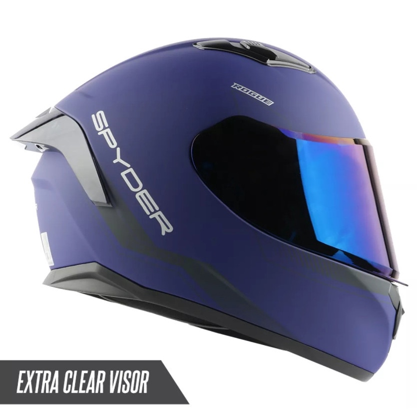 Navy blue hot sale motorcycle helmet