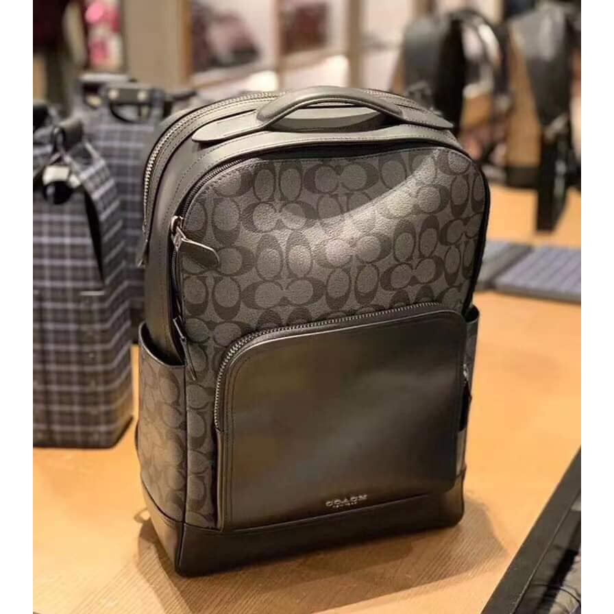 Coach Leather Graham Backpack Shopee Philippines