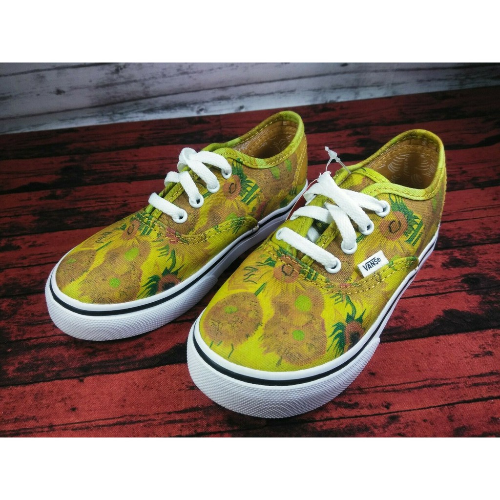 Vans van gogh sales sunflower shoes