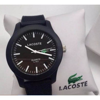 Lacoste watch silicone online strap