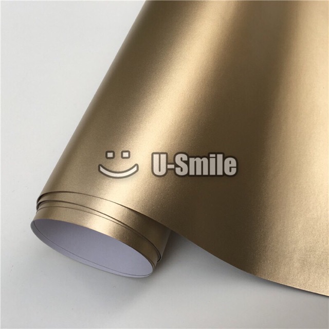 Vinyl car sticker Matte Gold WATERPROOF