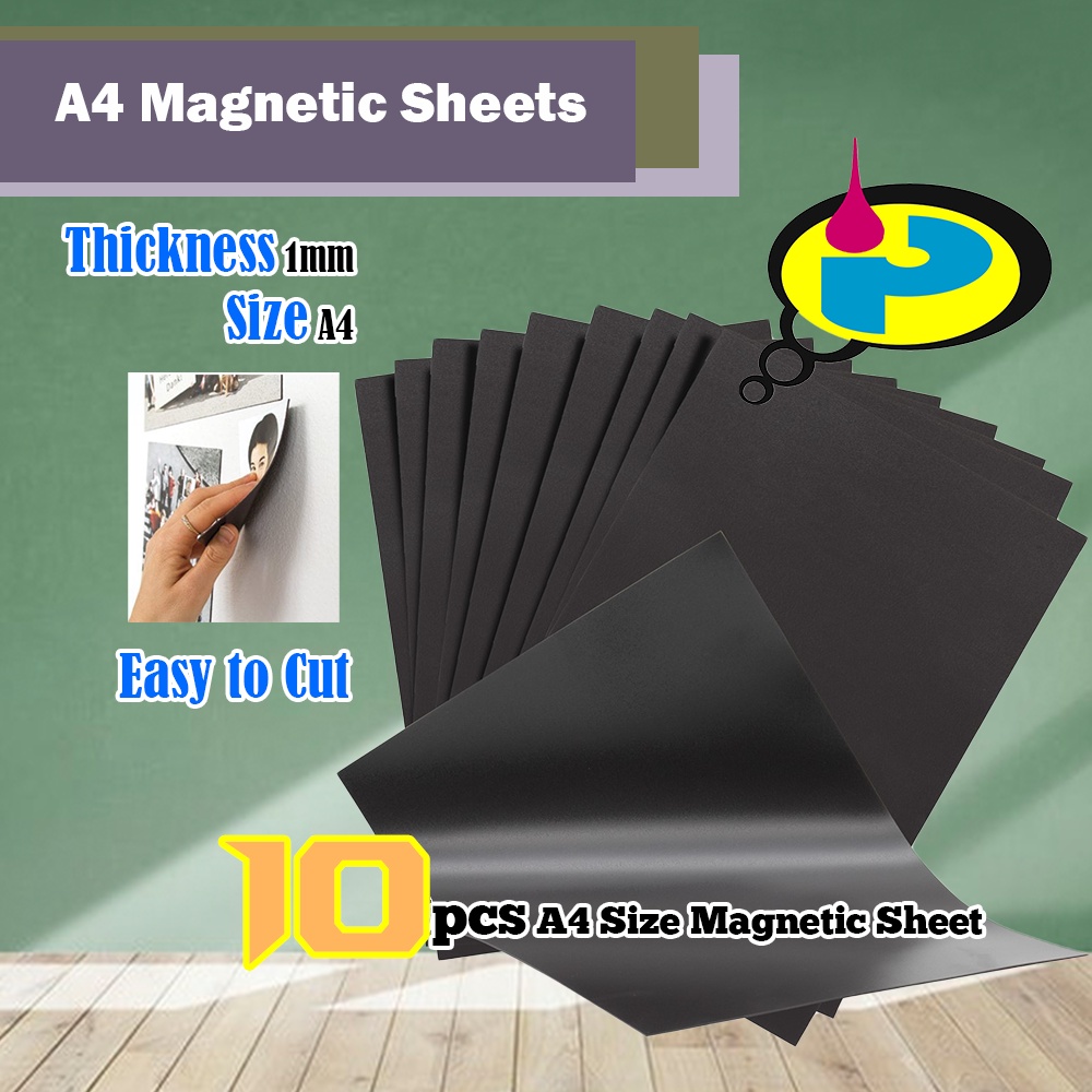 A4 Size 1mm Double Sided Strong Magnetic Sheet for Cutting Die