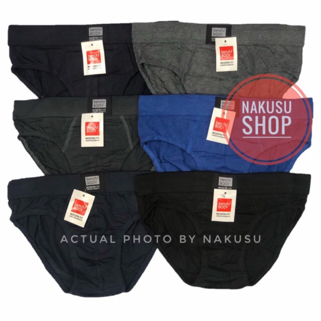 Nakusu 6Pieces Bench body Men's High Quality Cotton Briefs New
