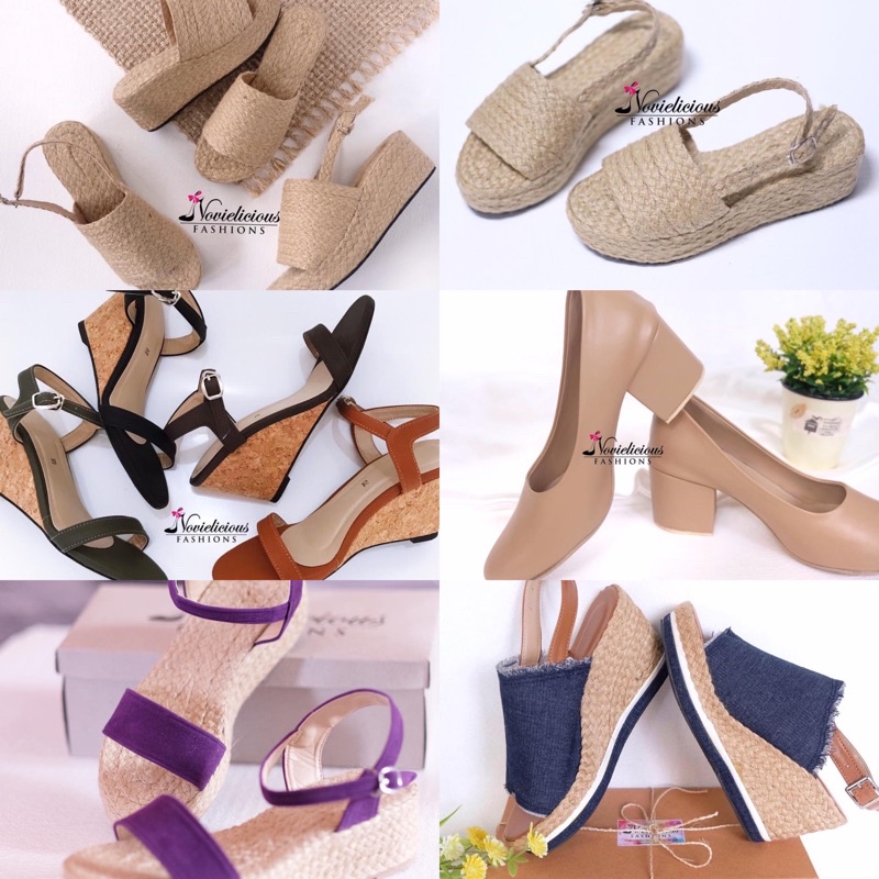 Shopee on sale wedge shoes