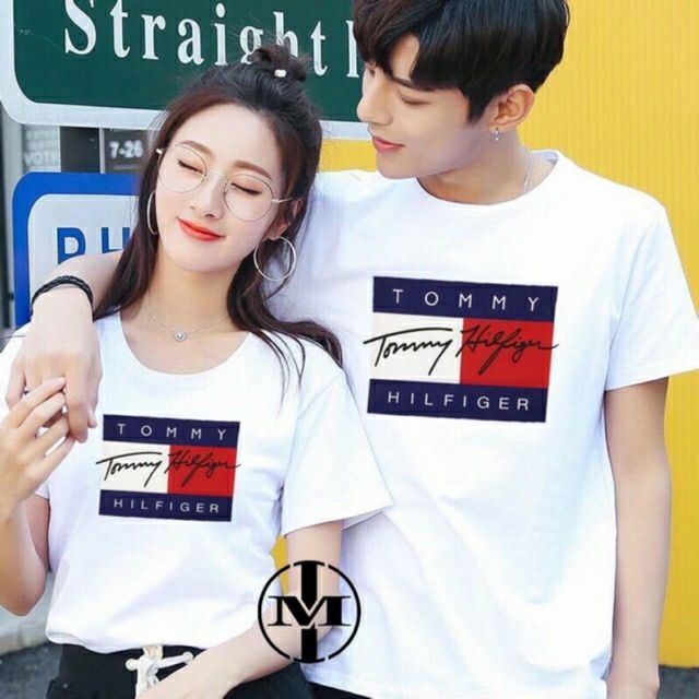 Tommy hilfiger shop couple t shirt