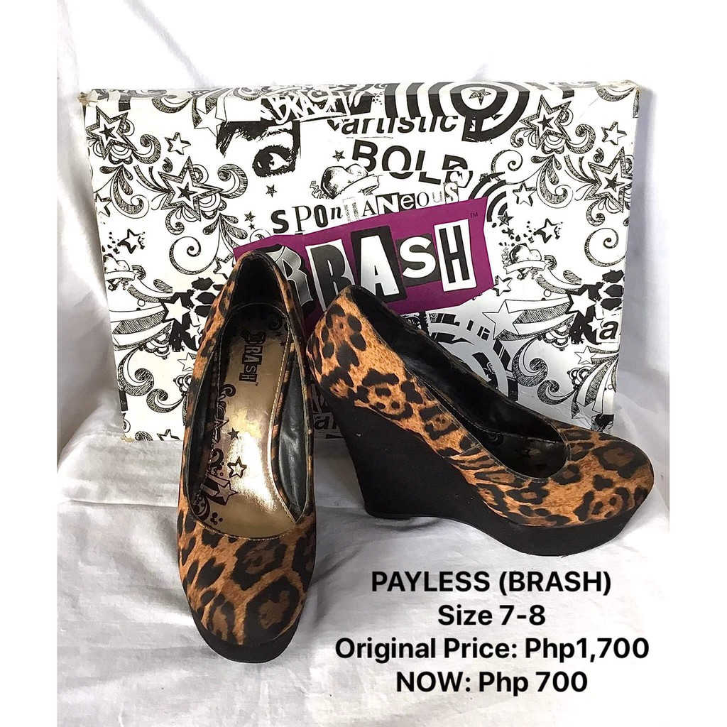 Payless leopard hot sale heels