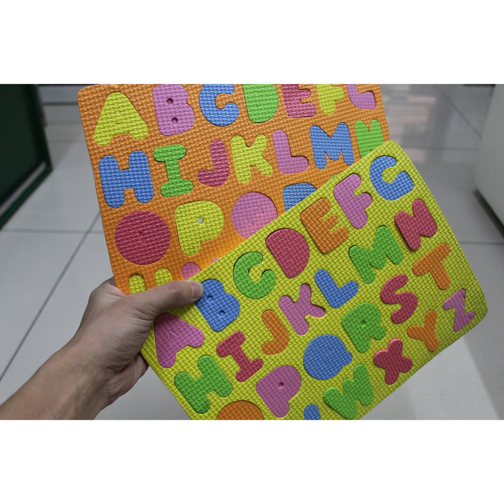 Letter puzzle hot sale mat