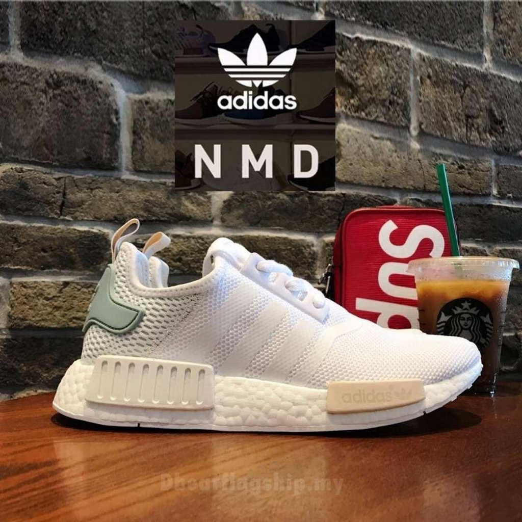 Nmd women's outlet white tactile green