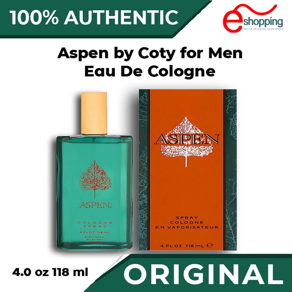 Aspen by Coty 4.0 oz 118 ml for Men Eau De Cologne Shopee