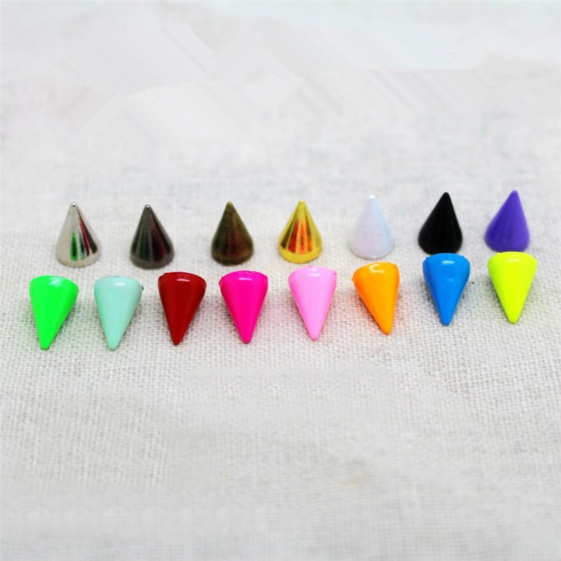 50pcs Rivets for Clothing Studs Spikes for Crafts Turquoise Rivet Clothing  DIY Accessories 