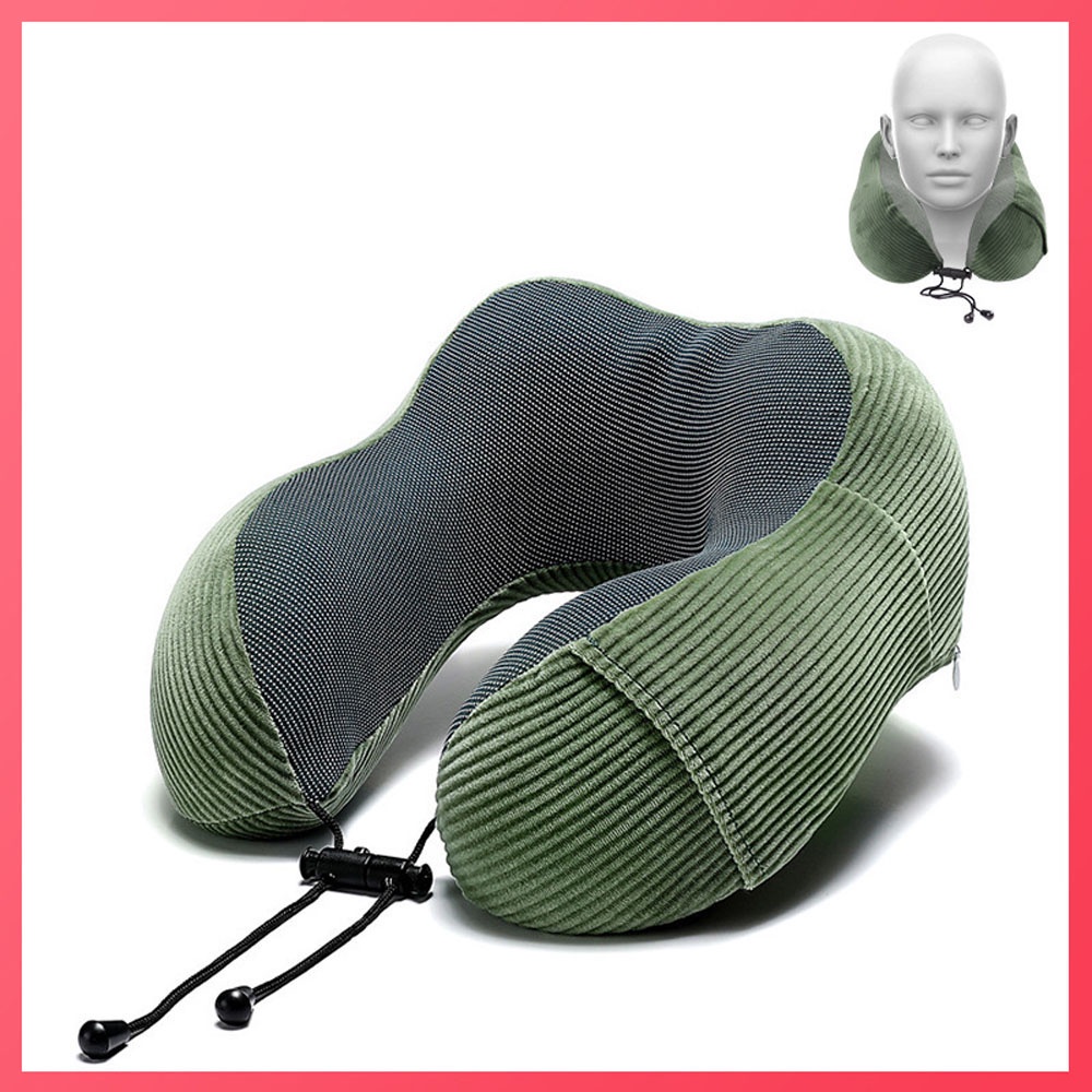 Dropship U Shaped Memory Foam Neck Pillows Soft Slow Rebound Space Travel  Pillow Massage Sleeping Airplane Pillow Neck Cervical Bedding to Sell  Online at a Lower Price