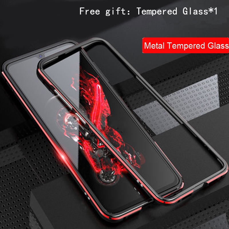 SIMON Aluminum Metal Frame Bumper Protective Case For Nubia Z50S Pro