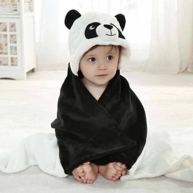 Panda towel baby hot sale