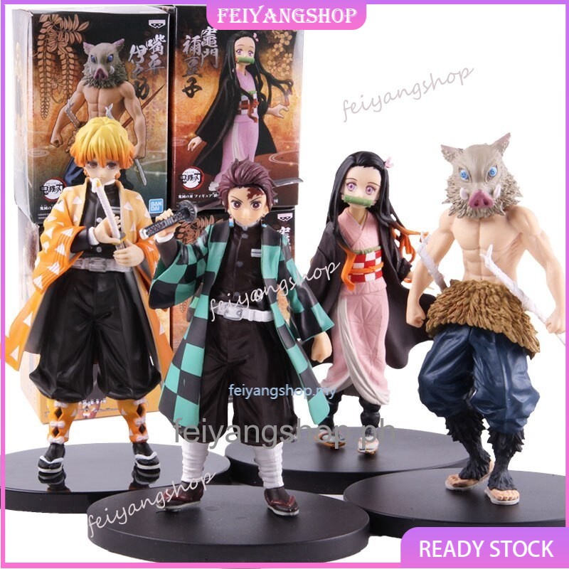 Figma Demon Slayer Kamado Tanjirou Nezuko Kamado DX Edition BJD Articulated  Action Figure Toys