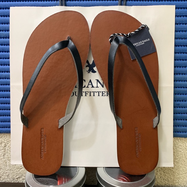 American eagle black flip on sale flops