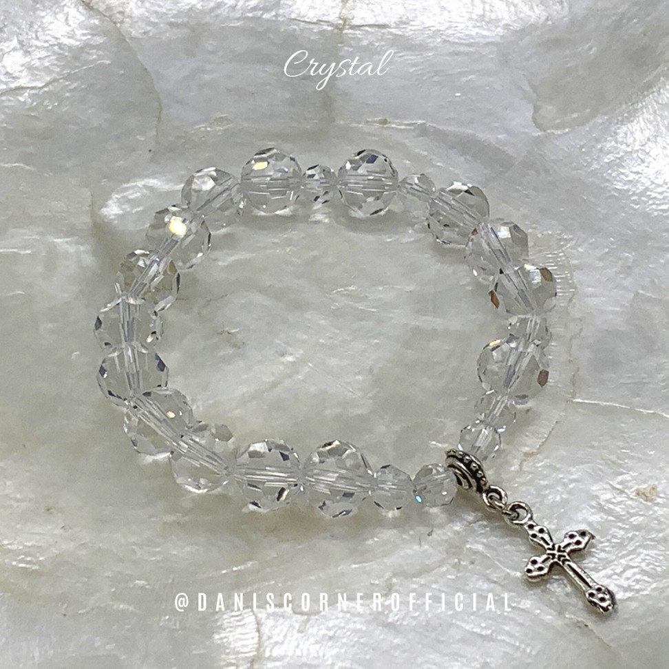 Swarovski store rosary bracelet