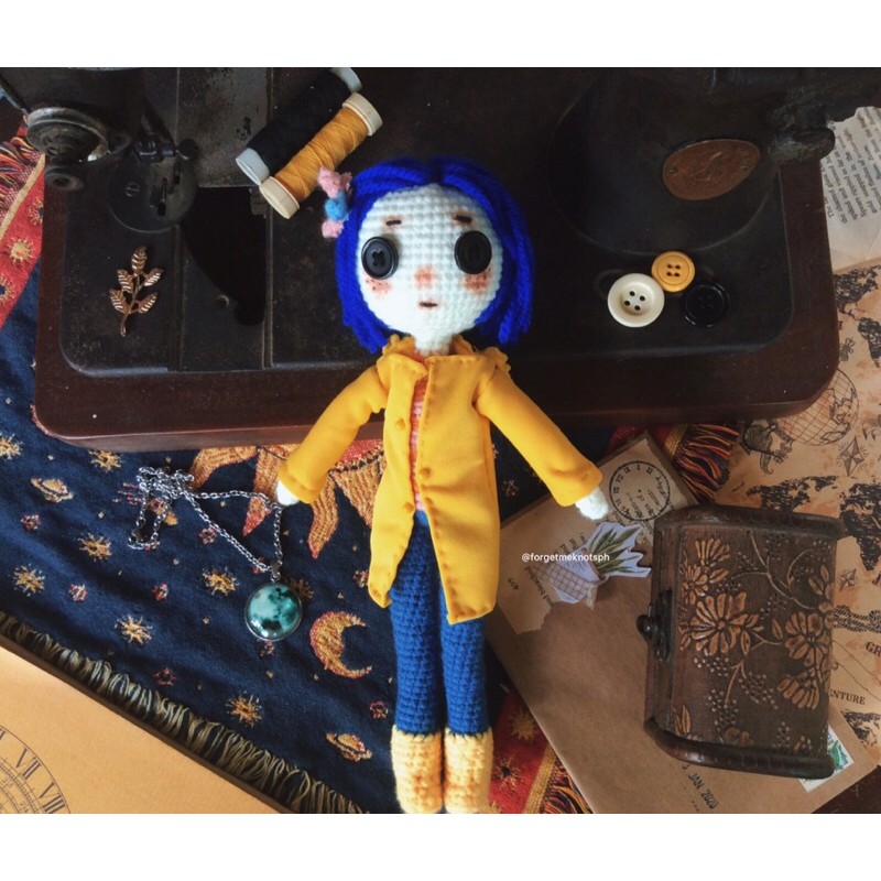 Coraline cheap stuffed doll