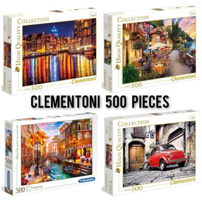 Clementoni 500 Piece Jigsaw Puzzle for Adults