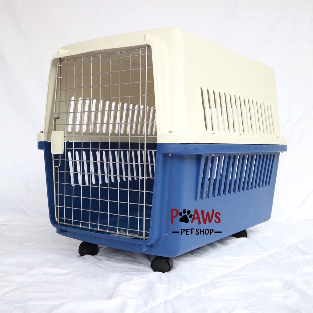 Airline approved dog crate with wheels best sale