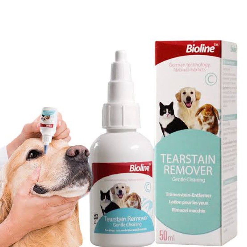 Eye drops for dogs best sale tear stains