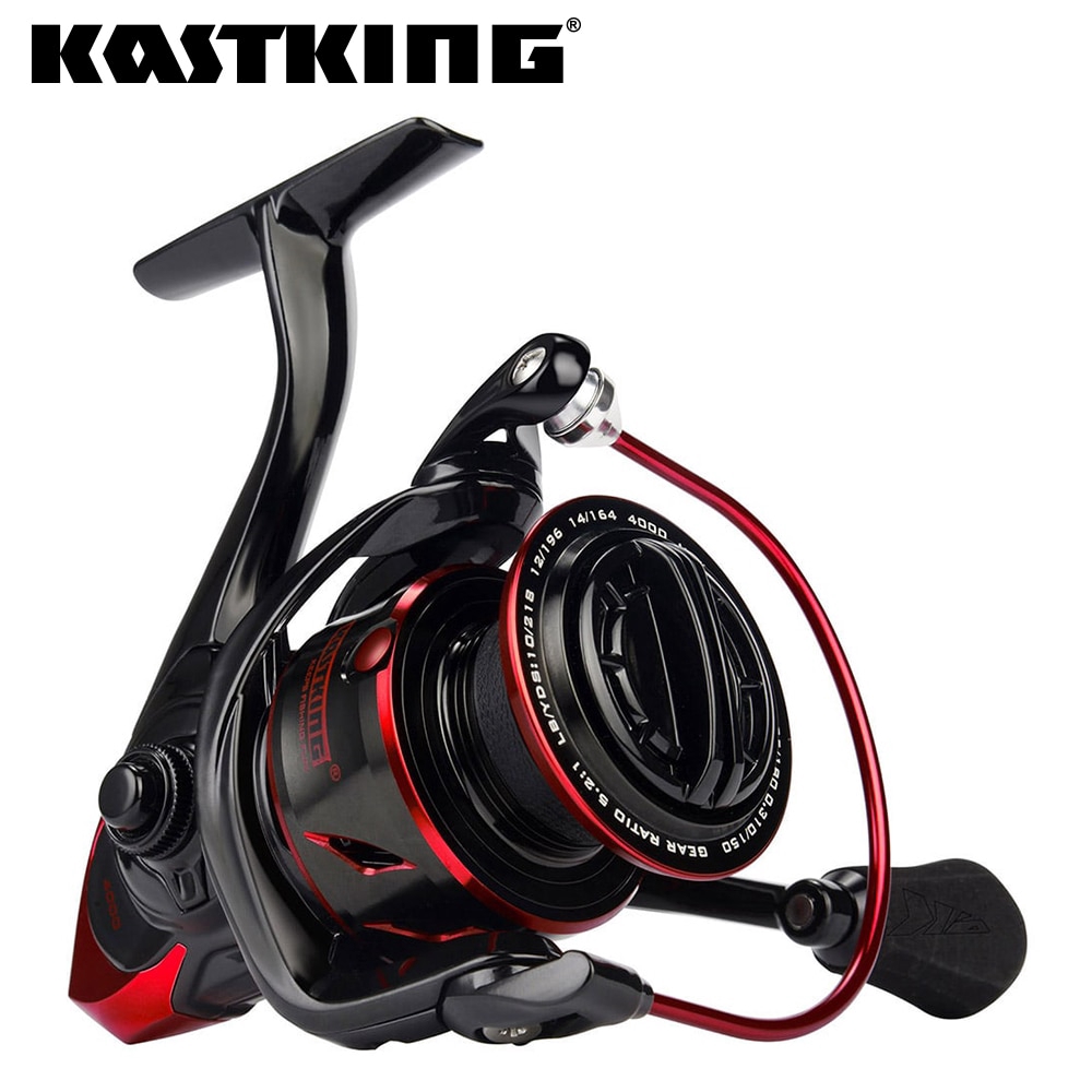 KastKing Sharky Baitfeeder III Freshwater Spinning Reel 10 1 BBs 12 Max  Drag Carp Fishing Reel with Free Extra Spool