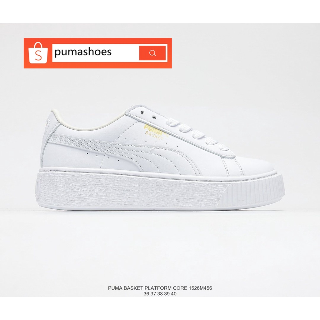 Puma platform core on sale white