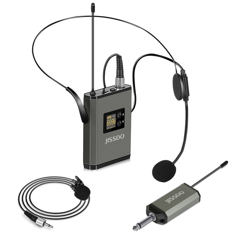 Wireless Microphones,JISSDO Handheld Mic with Receiver,Dynamic