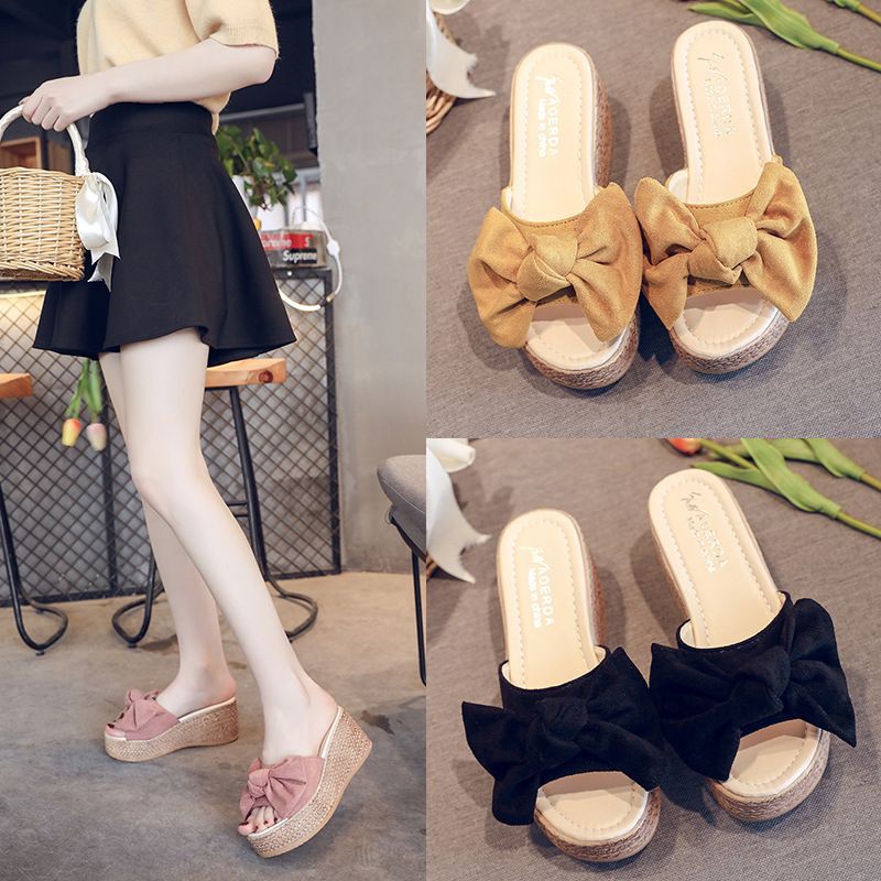 2 inch wedge flip flops