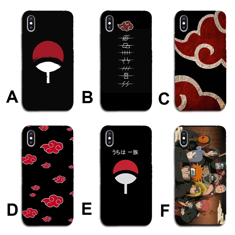 CS083 AKATSUKI Hard Phone Case for iPhone 5 5s SE 6 6S 7 8 PLUS