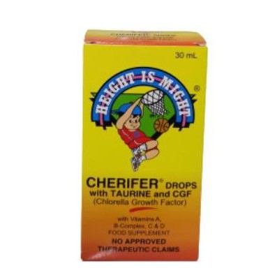 Cherifer Drops With Taurine And CGF Chlorella Growth Factor