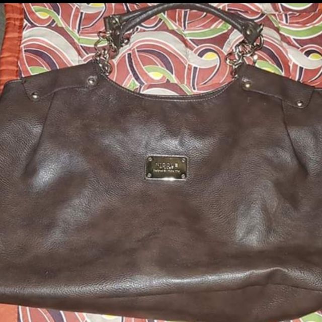 SALE Nicole Miller Pre loved large bag Shopee Philippines