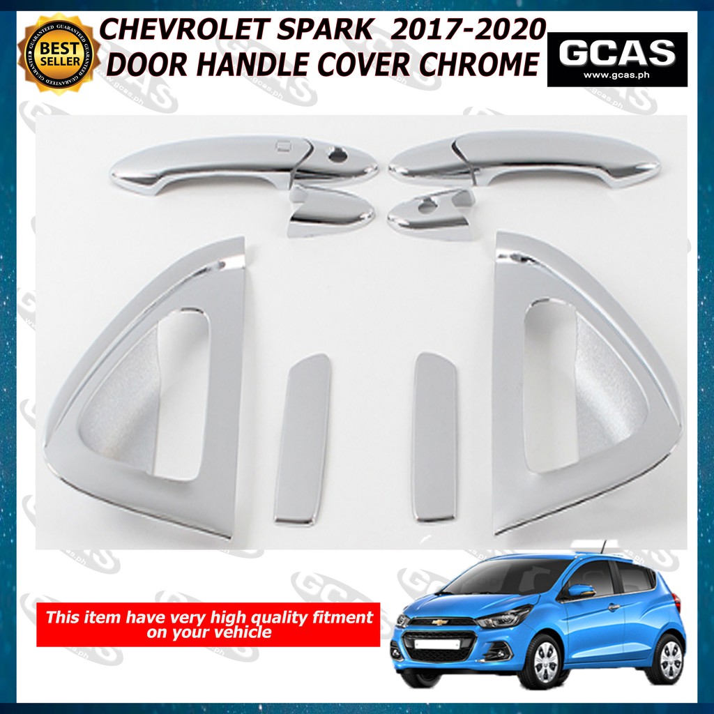 2017 2018 2019 2020 2021 2022 Chevrolet Spark [Korea Made] Door Handle Cover  -Chrome