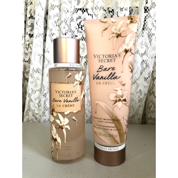 VS Bare Vanilla La Creme Mist and Lotion Shopee Philippines