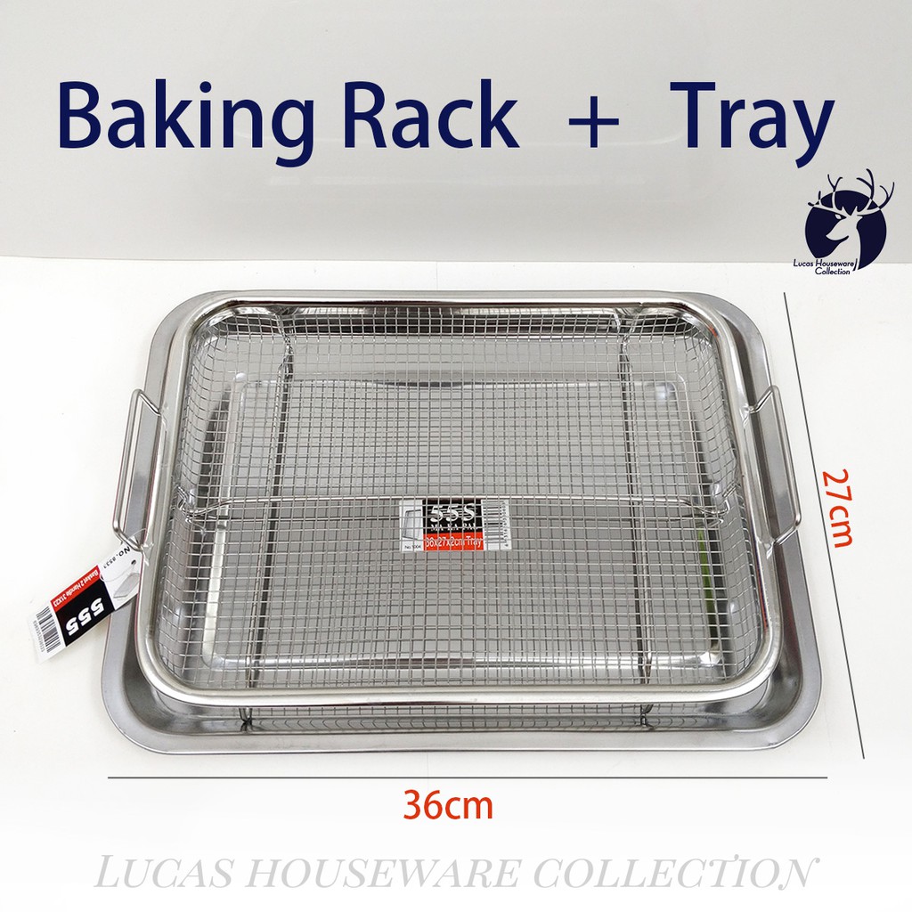 Mesh Oven Tray, Stainless Steel Rectangular Flat Bottom Tray Mesh Oven Tray  Multi Purpose Barbecue Fried Barbecue Oil Pan Drain Rack - Temu