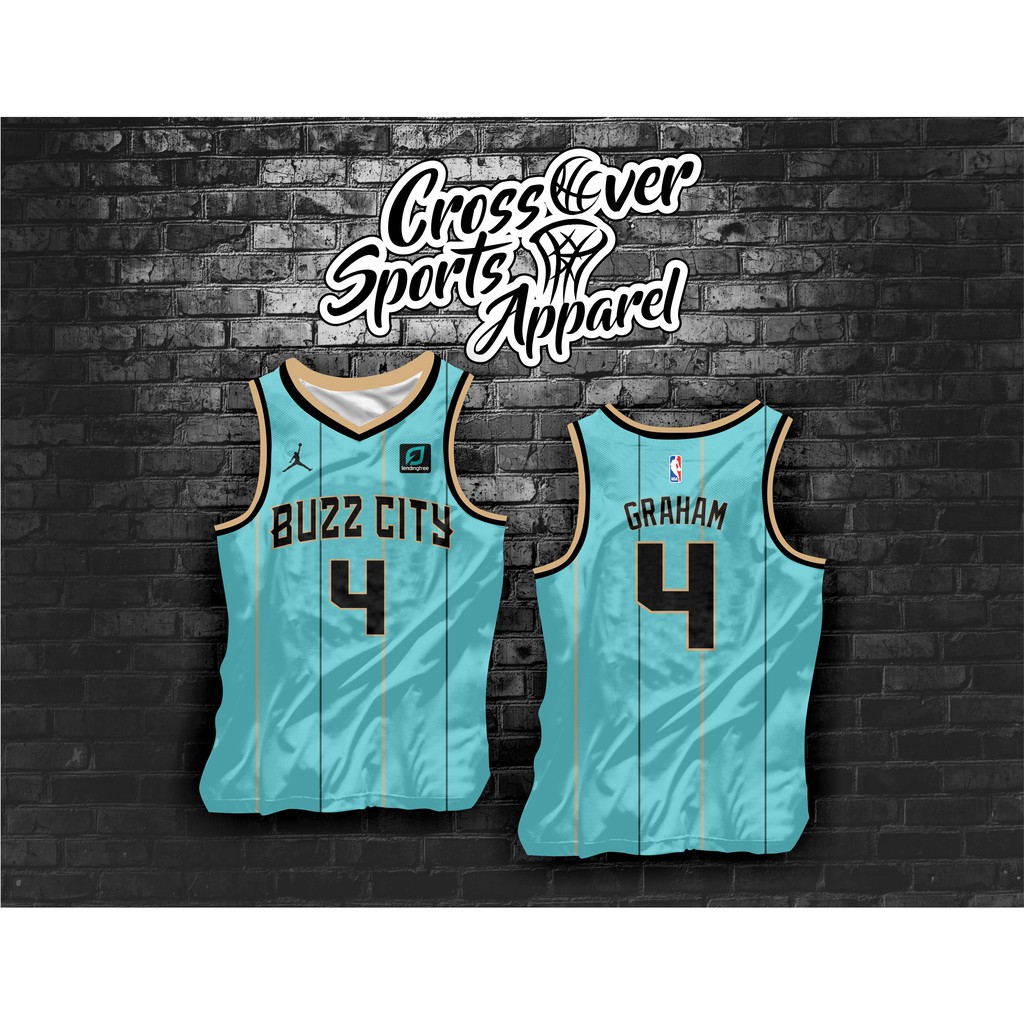 Devonte' Graham 2018-19 Charlotte Hornets Buzz City Game Issued Jersey :  r/basketballjerseys