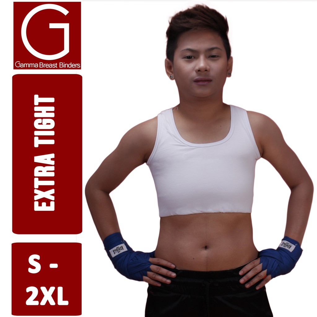 Breast Binder Chest Binder Gamma Extra Tight (sporty) White