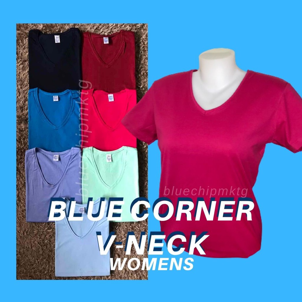 blue corner v neck price