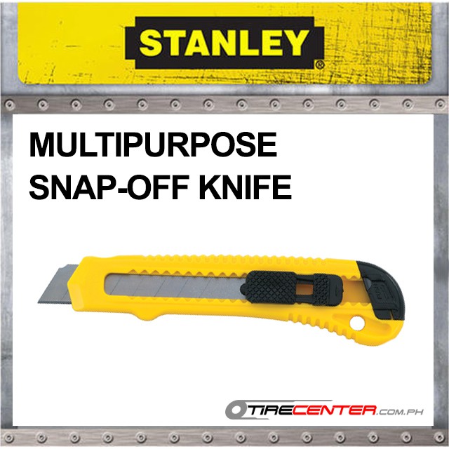 Stanley 10-143P 18MM Quick-Point™ Snap-Off Retractable Utility Knife