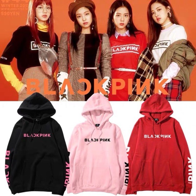 Hoodie shop blackpink shopee