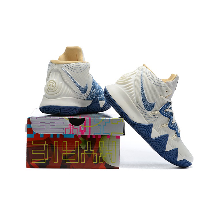 Kyrie blue and white cheap
