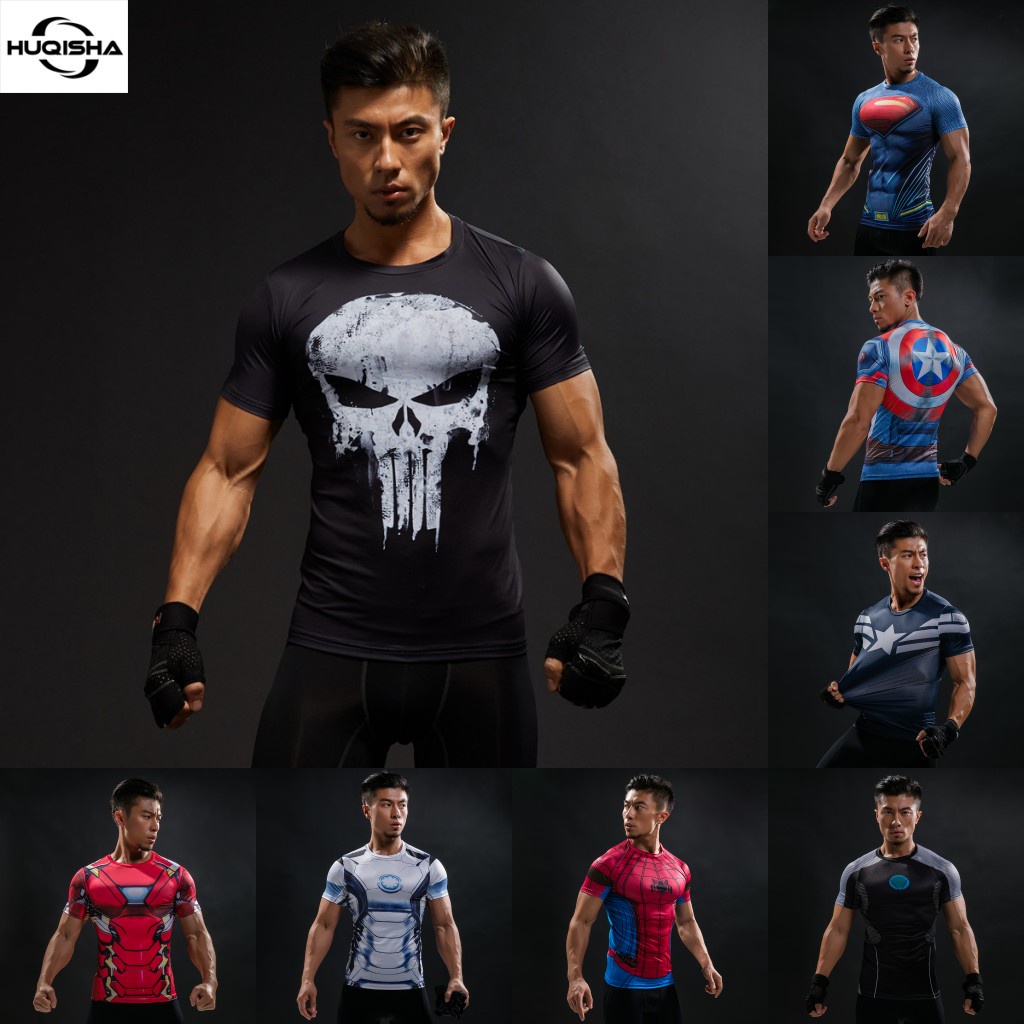 The punisher compression clearance shirt