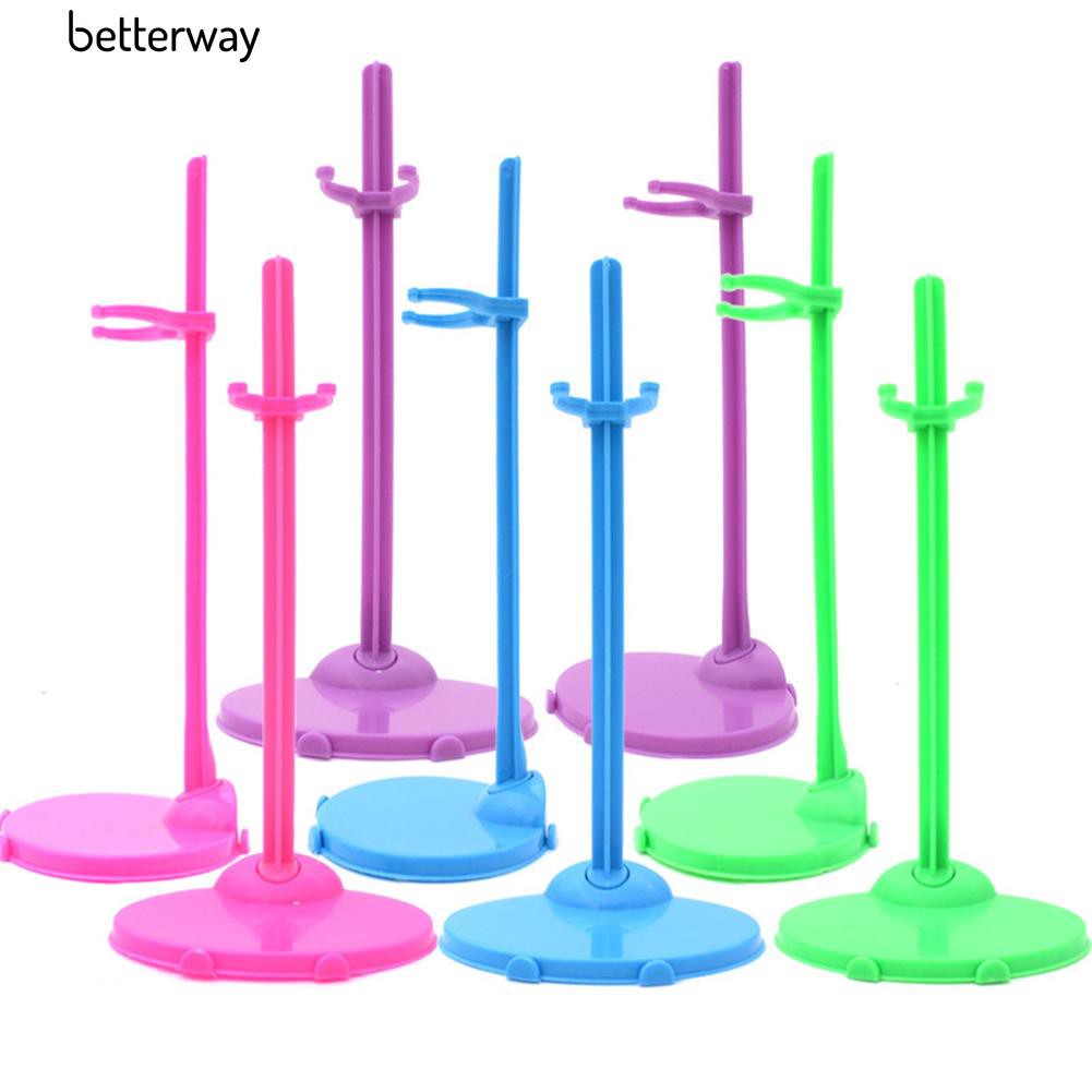 Plastic barbie 2025 doll stands