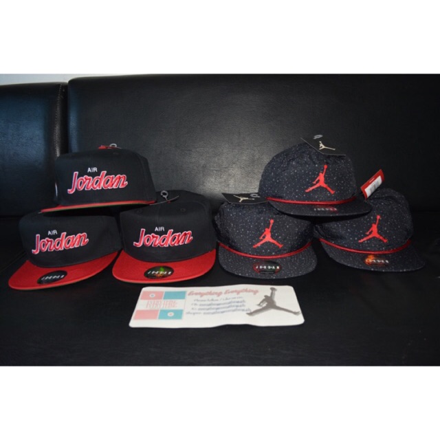 Jordan cap 2024 red black