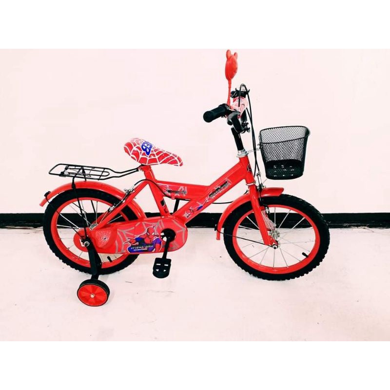 SPIDERMAN BIKE FOR KIDS BEST FOR 4 8Y.O SIZE 16 AND OTHER COLOR