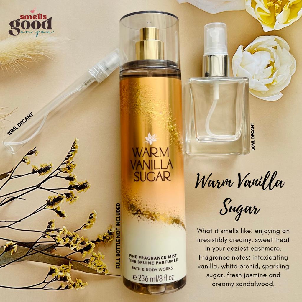 Warm vanilla sugar fragrance mist hot sale