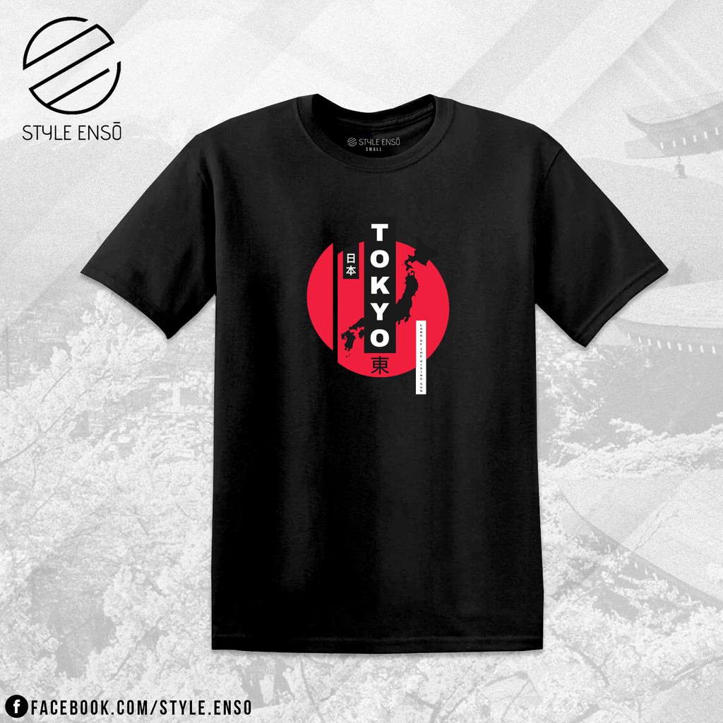 Japan Tokyo T Shirt Customized T Shirt Printing Style Ens