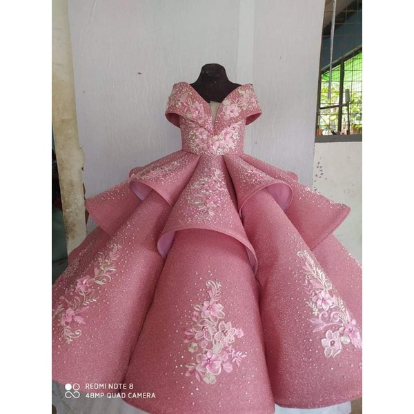 Umbrella gown for kids sale