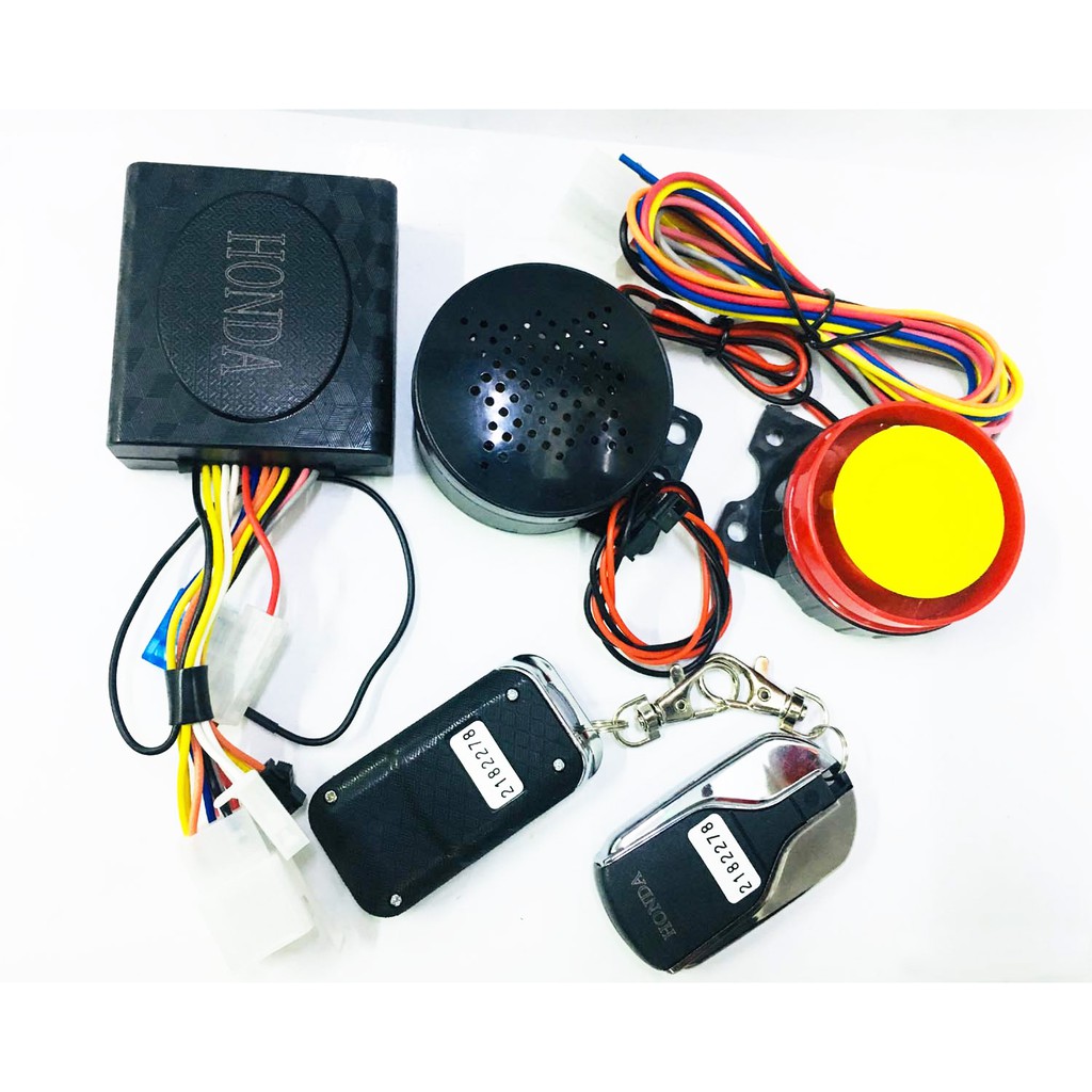 Honda motorcycle cheap alarm system